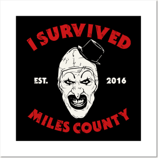 I survived miles county Posters and Art